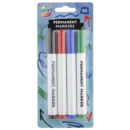 Creative Craft Group Permanent Markers 4pcs.