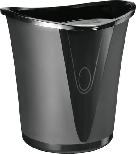 Prullenbak Leitz Allura 18L zwart