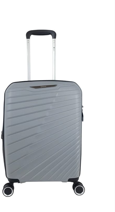 Benzi Salvador Handbagage Koffer 55 cm - 34/39 liter - Expandable - Grijs