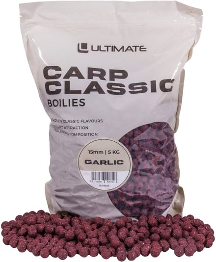 Ultimate Carp Classic Boilies 15mm 5kg - Garlic - Boilies