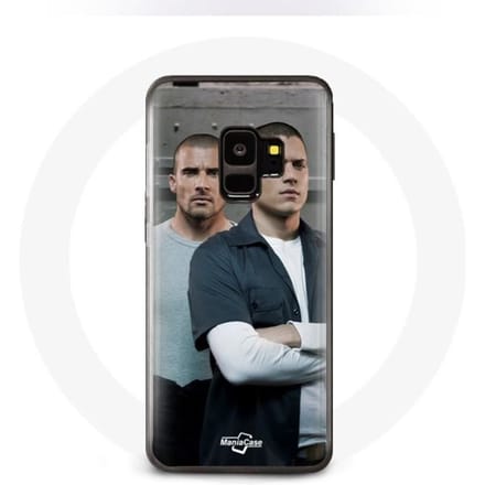 Coque pour Samsung Galaxy S9 plus Prison Break Michael Scofield Et Lincoln Burrows