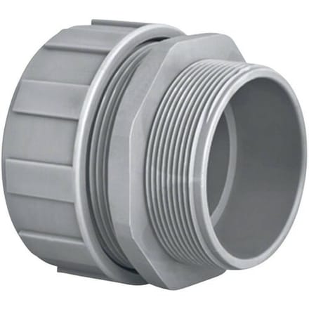 HellermannTyton 166-40705 PSR25-S-M25 Slangbevestiging Grijs M25 21 mm Recht 1 stuk(s)