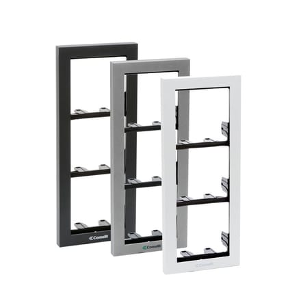 Comelit 3-Module Aluminium Frame Voor Powercom Ikall - 3311/3A