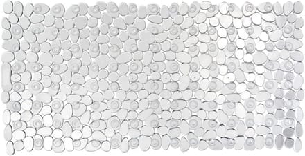 Decoratieve Transparante Badmat 50 x 40 cm met Antislip en Zuignappen