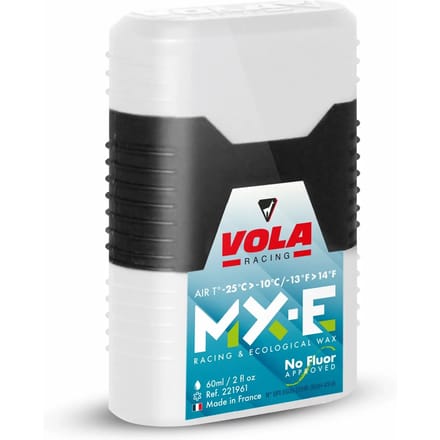 Eco-verantwoorde ski racing wax zonder fluor Vola MX-E