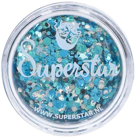 Superstar chunky glitter cream ice queen