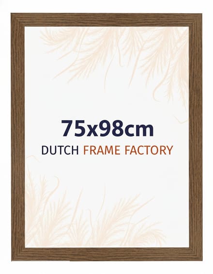 Fotolijst 61x91,5 cm - MDF - Zwart Mat - Benno