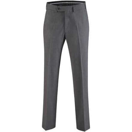 Eurex Heren Flatfrontbroek  Style JAN MID GREY, mediumgrijs, maat 25