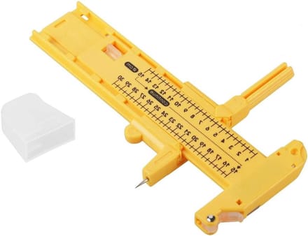 Verstelbare Cirkel Snijder voor Papier, Karton en Leer - Handgereedschap voor Creatieve Klussen