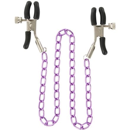 TOYJOY - Stimulating Nipple Chain - Bondage / SM Nipple clamps Metaal