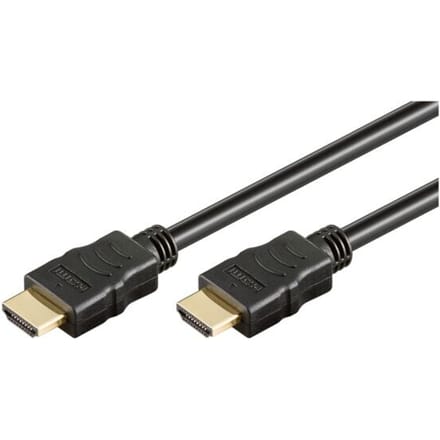 Goobay High Speed HDMI-kabel met Ethernet, 4K/60 Hz, kabellabel