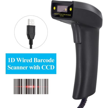 2D Draadloze BT + 2.4G Barcodescanner Handheld USB Bedraad 1D Barcodelezer Handmatige trigger 640*480 1D USB