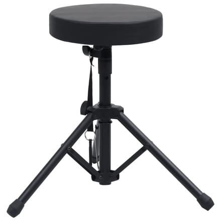 vidaXL Drumkruk verstelbaar rond zwart