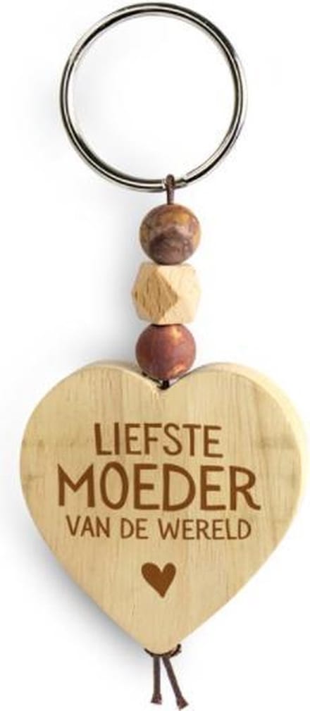 Mijn Hart - Sleutelhanger - Moeder
