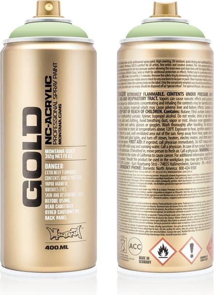 Montana GOLD G6010 Linden Green spuitbus 400ml
