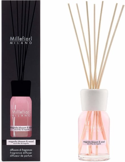 Millefiori Milano Geurstokjes 100 ml - Magnolia Blossom & Wood