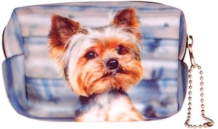 Kleine etui/klein toilettasje Yorkshire Terrier