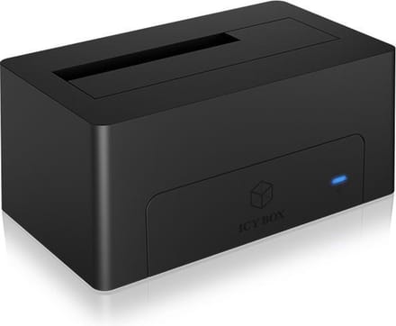 ICY BOX IB-1121-C31 USB 3.2 Gen 2 (3.1 Gen 2) Type-C Antraciet, Zwart