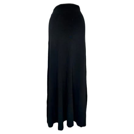 Ba&sh Basma maxi rok in zwarte viscose
