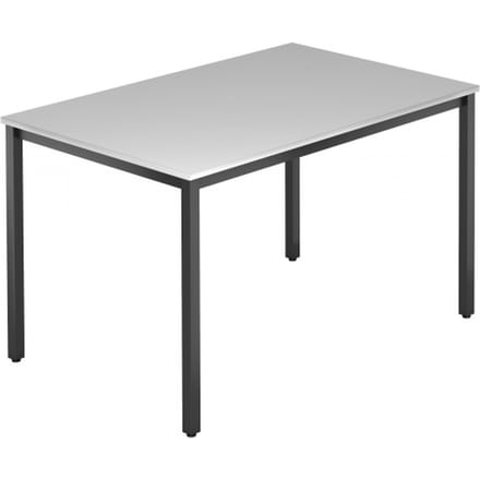 DORAN DQ12 D - Grijs 120x80 met vierkante buis / Zwart