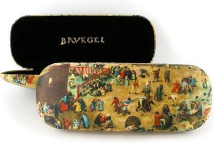 Lanzfeld - Brillenkoker - Kinderspelen - Bruegel - Hard Case - Microfiber