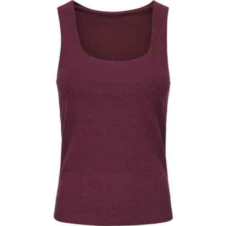 Only Onlea glitter s/l 2-ways top jrs noos chocolate tr