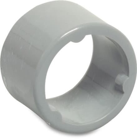 VERLOOPRING PVC-U 32 MM X 40 MM LIJMMOF X SPIE GRIJS KOMO