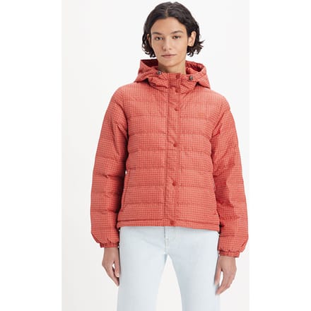 Levi's Edie Puffer Jacket In Coral Taglia: XS | Giacche Outlet | Donna | Arancia