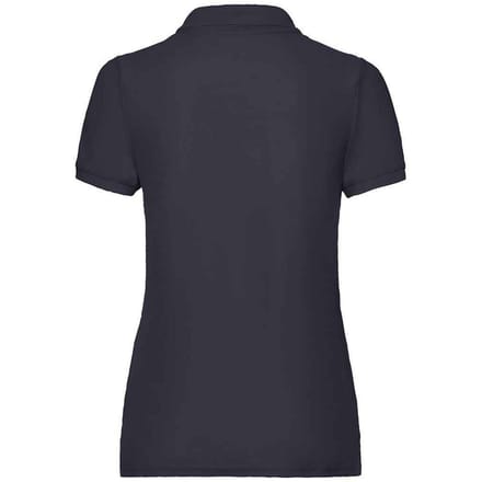 Fruit of the Loom Dames/dames Dame Fit Piqué Polo Shirt (Deep Navy)
