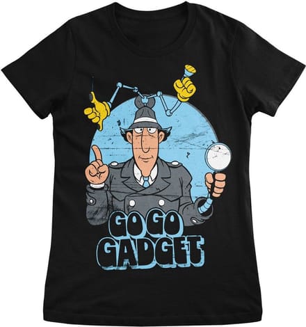 Inspector Gadget T-shirt Go Go Gadget Girly Tee CPLG-5-IG002-H68-14