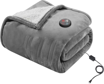 Omgoods - Elektrische Dekens 130x180cm met 10 Instellingen en Timer