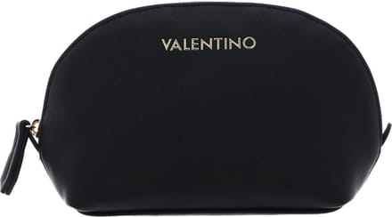 VALENTINO Toilettas Zero Re Soft Cosmetic Case Nero Zwart