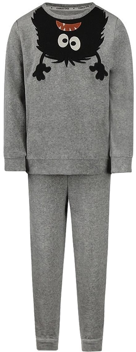 Charlie Choe Jongens Pyjamaset - Grey