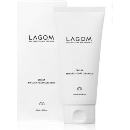 Lagom Cellup pH Cure Nettoyant Moussant 120ml white