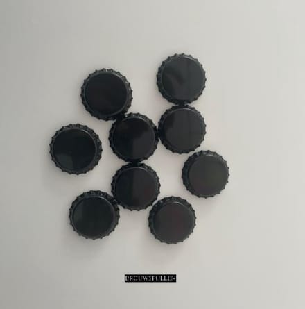Krookkurken 26mm - Oxygen Savers - Zwart - 500 Stuks