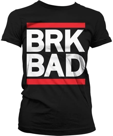 Breaking Bad Dames Tshirt -S- BRK BAD Zwart