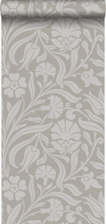 Origin Wallcoverings behang bloemen paars - 53 cm x 10.05 m - 346637