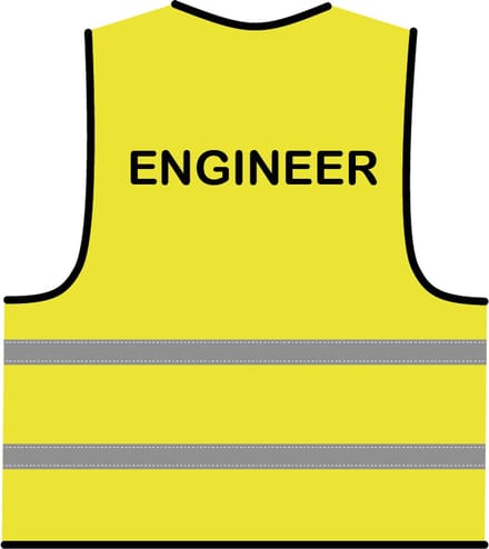 Engineer hesje geel