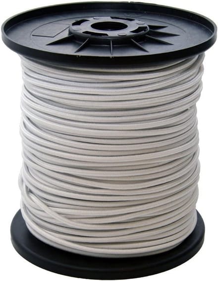 Elastisch Touw - Spanband Touw - Vastzetten Goederen - Hoge Rekbaarheid - 8 mm x 30 meter - Wit