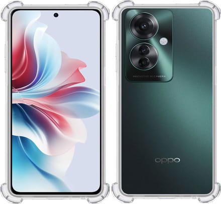 Hoesje geschikt voor OPPO Reno 11F – Extreme Shock Case – Case Transparant