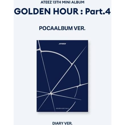 ATEEZ - [GOUDEN UUR : DEEL.4] 13e Mini Album POCAALBUM Ver.DIARY
