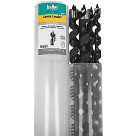 Serpentijnboorset 0386 6-delig.L.450mm 12-22mm roterende doos HELLER