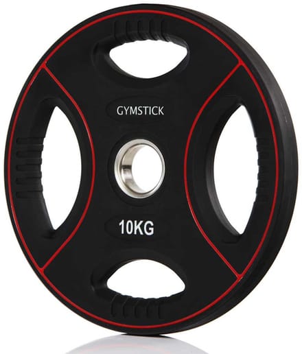 Gymstick Pro Pu 10kg Gewichts Schijf Zwart 10 kg