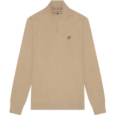 Merinowollen trui met ritssluiting Lyle & Scott