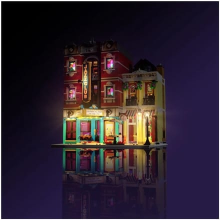 Verlichtingsset geschikt voor LEGO® Jazz Club 10312