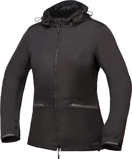 IXS Elora-ST-Plus Dames Zwart Textiele Motorjas - Jas
