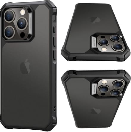 ESR Air Armor Back Cover Hoesje Zwart Geschikt voor Apple iPhone 15 Pro Max