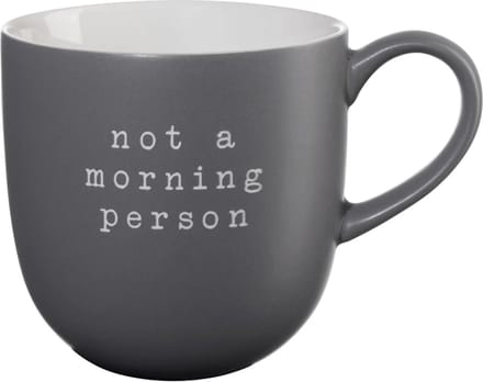 Asa Hey beker 'not a morning person'