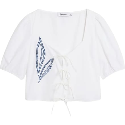 Blouse met decoratieve sluiting voor dames Desigual