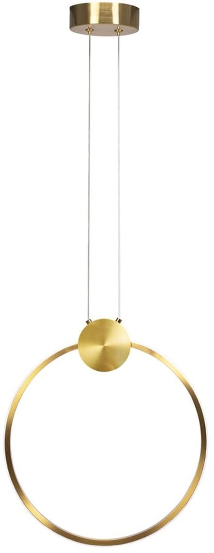 Toolight App1394-Cp Hanglamp Geborsteld Goud 31X2,7X33Cm